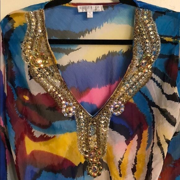 Solitaire Swim coverup S (#944) - Picture 2 of 8